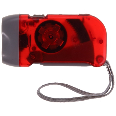 Latarka na dynamo 2 LED