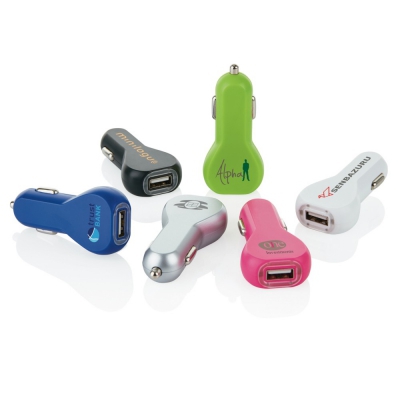 Ładowarka samochodowa USB