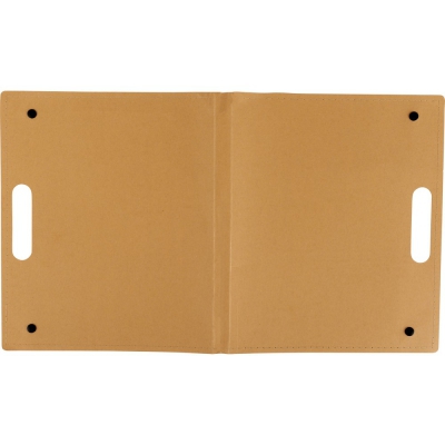 Teczka konferencyjna, notatnik ok. A4, długopis, karteczki samoprzylepne