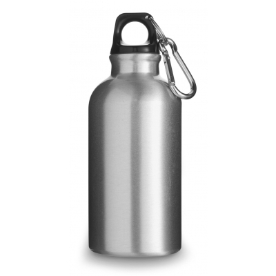 Butelka sportowa 400 ml z karabińczykiem