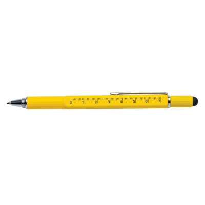 Długopis wielofunkcyjny, linijka, poziomica, śrubokręt, touch pen