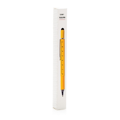 Długopis wielofunkcyjny, linijka, poziomica, śrubokręt, touch pen