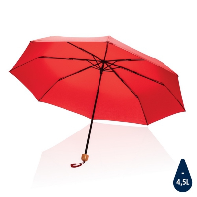 Mały bambusowy parasol 20.5` Impact AWARE™ rPET