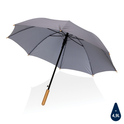 Bambusowy parasol automatyczny 23` Impact AWARE™ rPET