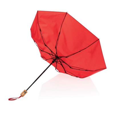 Bambusowy parasol automatyczny 21` Impact AWARE™ rPET