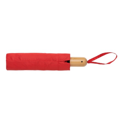 Bambusowy parasol automatyczny 21` Impact AWARE™ rPET