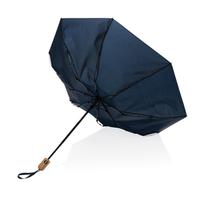 Bambusowy parasol automatyczny 21` Impact AWARE™ rPET