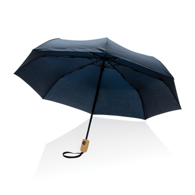 Bambusowy parasol automatyczny 21` Impact AWARE™ rPET