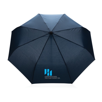 Bambusowy parasol automatyczny 21` Impact AWARE™ rPET