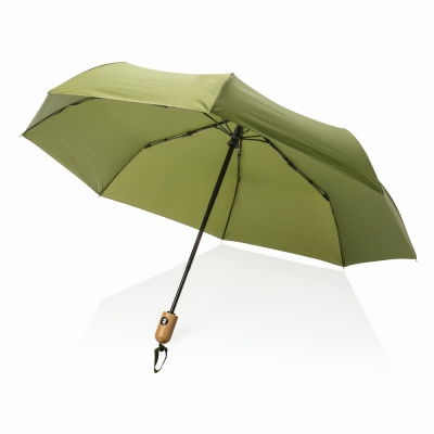 Bambusowy parasol automatyczny 21` Impact AWARE™ rPET