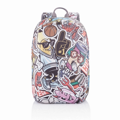 Bobby Soft `Art` plecak chroniący przed kieszonkowcami