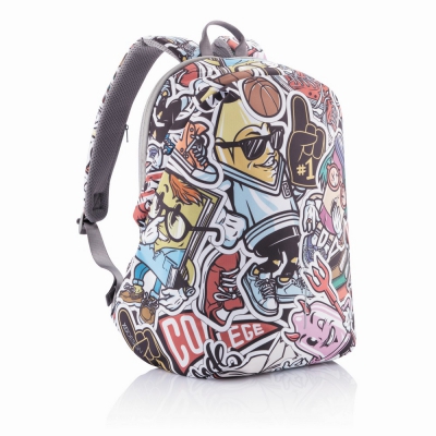Bobby Soft `Art` plecak chroniący przed kieszonkowcami