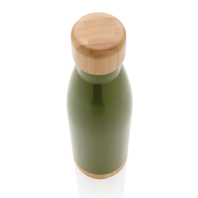 Butelka termiczna 700 ml, bambusowy element