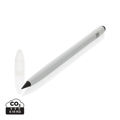 Aluminiowy `wieczny` ołówek z gumką