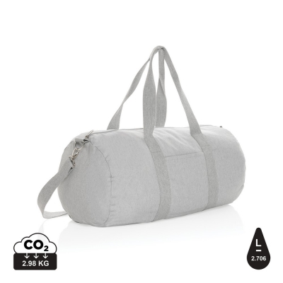 Torba sportowa, podróżna Impact AWARE™, bawełna z recyklingu