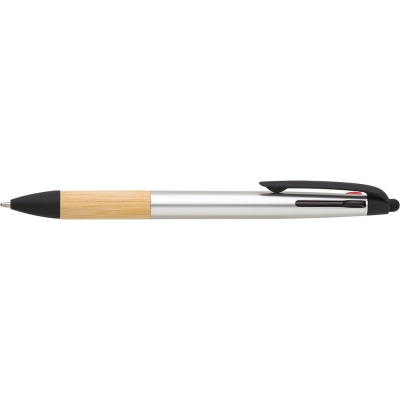 Długopis, wielokolorowy wkład, touch pen