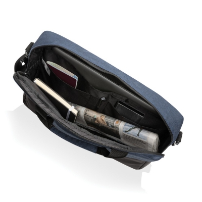 Torba na laptopa 15,6` AWARE™ Kazu, poliester z recyklingu
