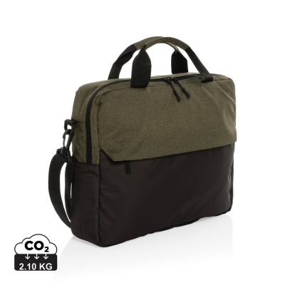 Torba na laptopa 15,6` AWARE™ Kazu, poliester z recyklingu