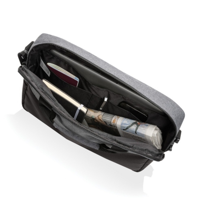 Torba na laptopa 15,6` AWARE™ Kazu, poliester z recyklingu