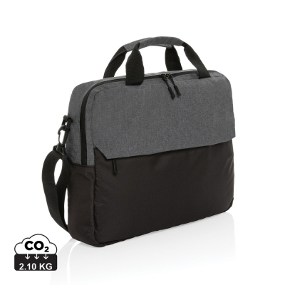 Torba na laptopa 15,6` AWARE™ Kazu, poliester z recyklingu