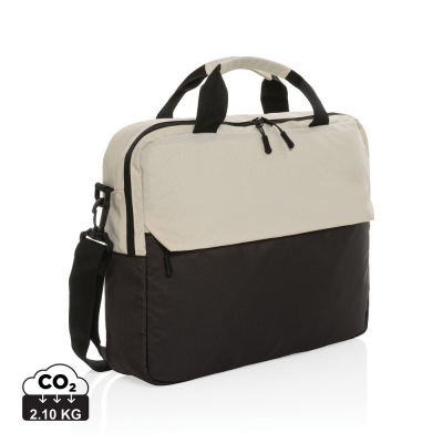 Torba na laptopa 15,6` AWARE™ Kazu, poliester z recyklingu