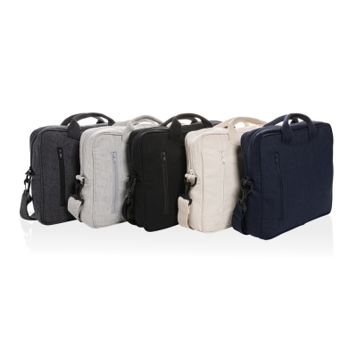 Torba na laptopa 15,4` AWARE™ Laluka, bawełna z recyklingu