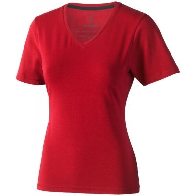 Damski T-shirt ekologiczny Kawartha z krótkim rękawem