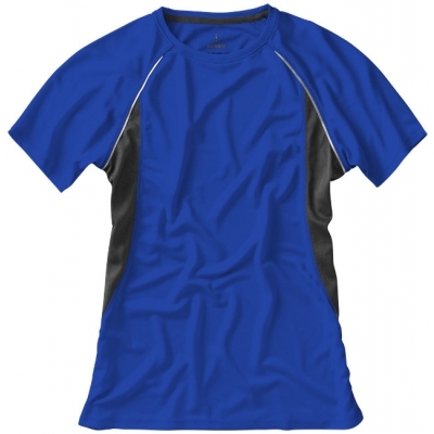 Damski T-shirt Quebec z krótkim rękawem z tkaniny Cool Fit odprowadzającej wilgoć