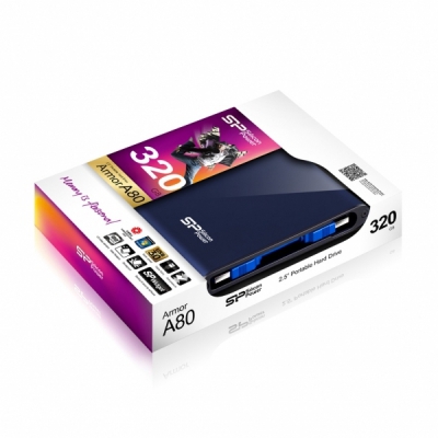 Przenośny dysk USB3.0 Silicon Power Armor A80 2TB