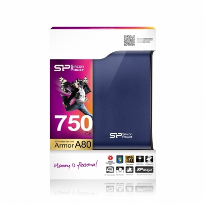 Przenośny dysk USB3.0 Silicon Power Armor A80 2TB