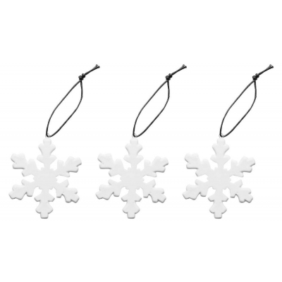 Ozdoby świąteczne snowflake 3-pak