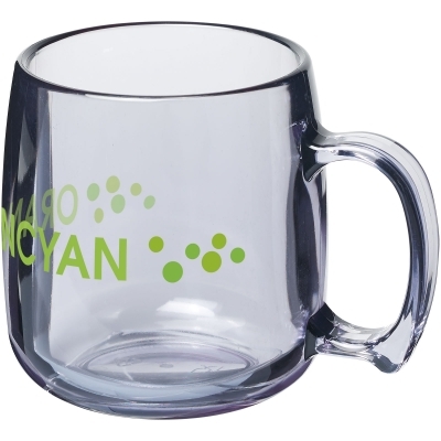 Kubek Classic wykonany z tworzywa sztucznego o pojemności 300 ml