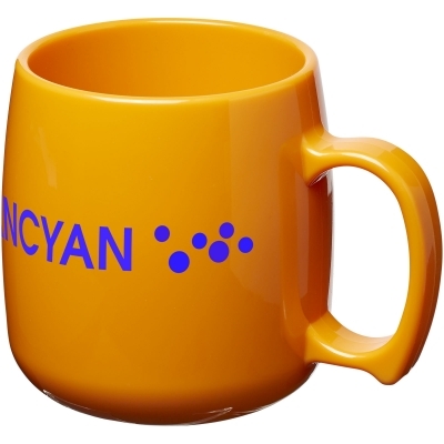 Kubek Classic wykonany z tworzywa sztucznego o pojemności 300 ml