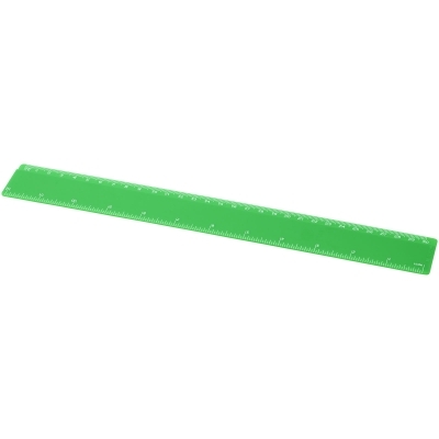 Linijka Renzo o długości 30 cm wykonana z tworzywa sztucznego