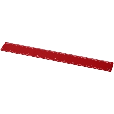 Linijka Renzo o długości 30 cm wykonana z tworzywa sztucznego