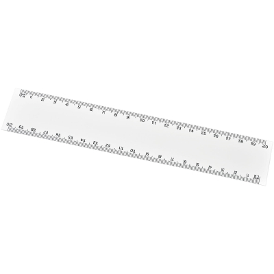 Elastyczna linijka o długości 20 cm w kształcie łuku