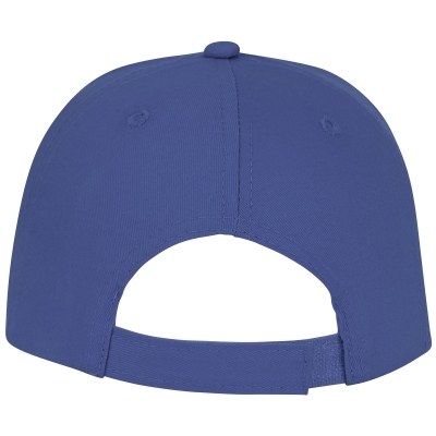niebieski, 6-panelowa czapka Ares