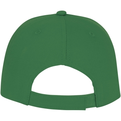 zielony, 6-panelowa czapka Ares