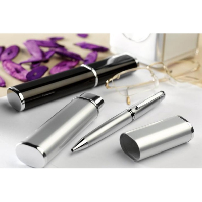 Długopis w aluminiowym pudełku