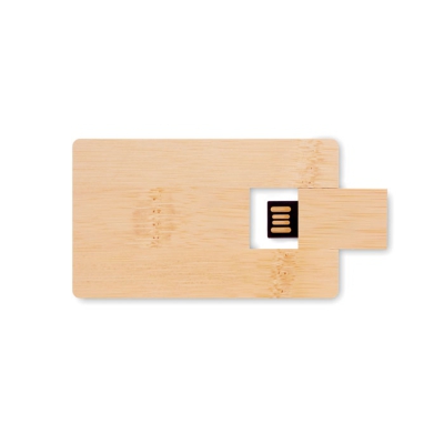16gb usb: bambusowa obudowa