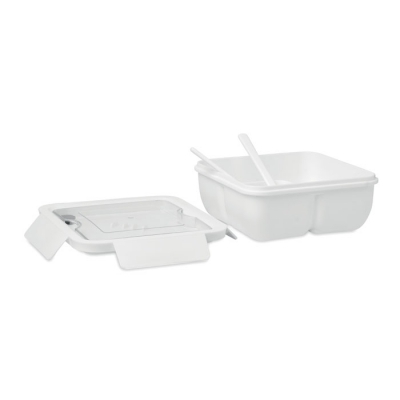 Lunchbox ze sztućcami 600ml