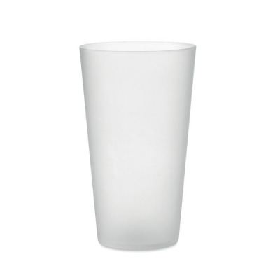 Frosted pp cup 550 ml