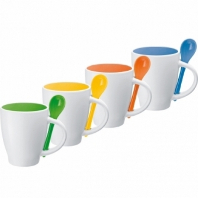 Zestaw do kawy ceramiczny PALERMO 250 ml
