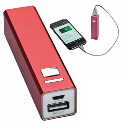 Power bank metalowy 2200 mAh PORT HOPE 2200mAh