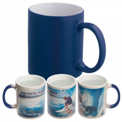 Kubek ceramiczny do sublimacji zmieniający kolor SIRMIONE 300 ml