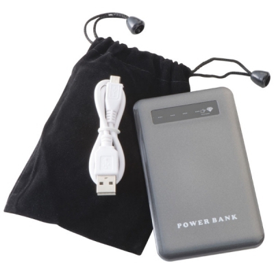 Power bank plastikowy KINGSVILLE 4000mAh