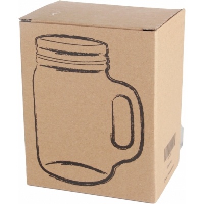Słoik szklany do piciaTREVISO 450 ml