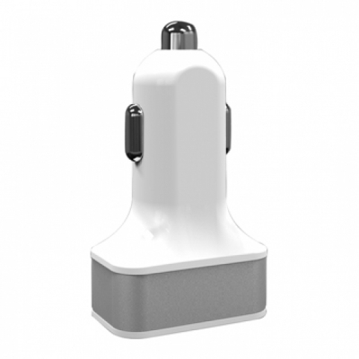 Ładowarka samochodowa z 3 wejściami USB