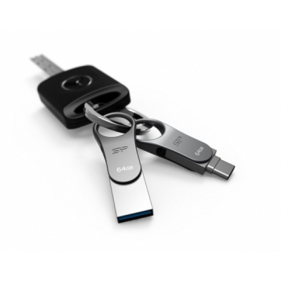 Pendrive z wejściem USB typu C Silicon Power Mobile C80 3.2 64GB