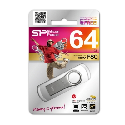 Pendrive F80 2.0 Silicon Power 8GB